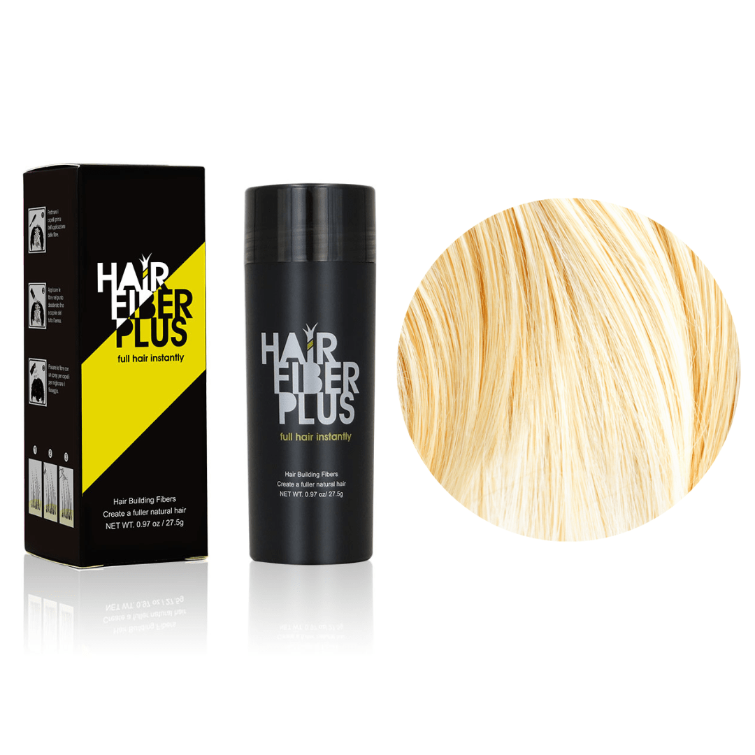 Fibre copri Calvizie da 27.5gr | Biondo Chiaro | 60 Giorni di applicazioni - HairFiberPlus