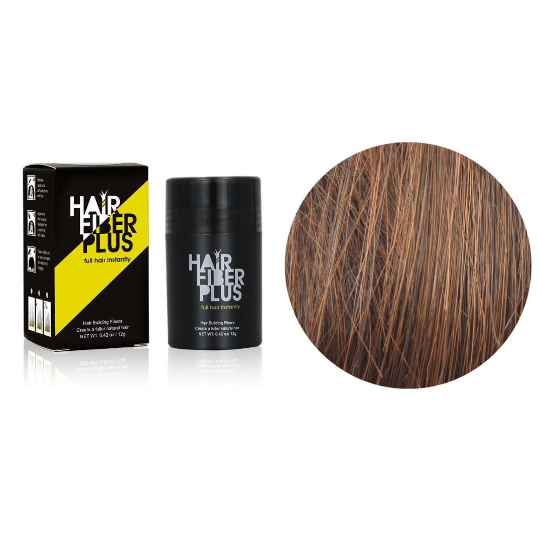 Fibre copri Calvizie da 12gr | Castano Chiaro | 30 Giorni di applicazioni - HairFiberPlus