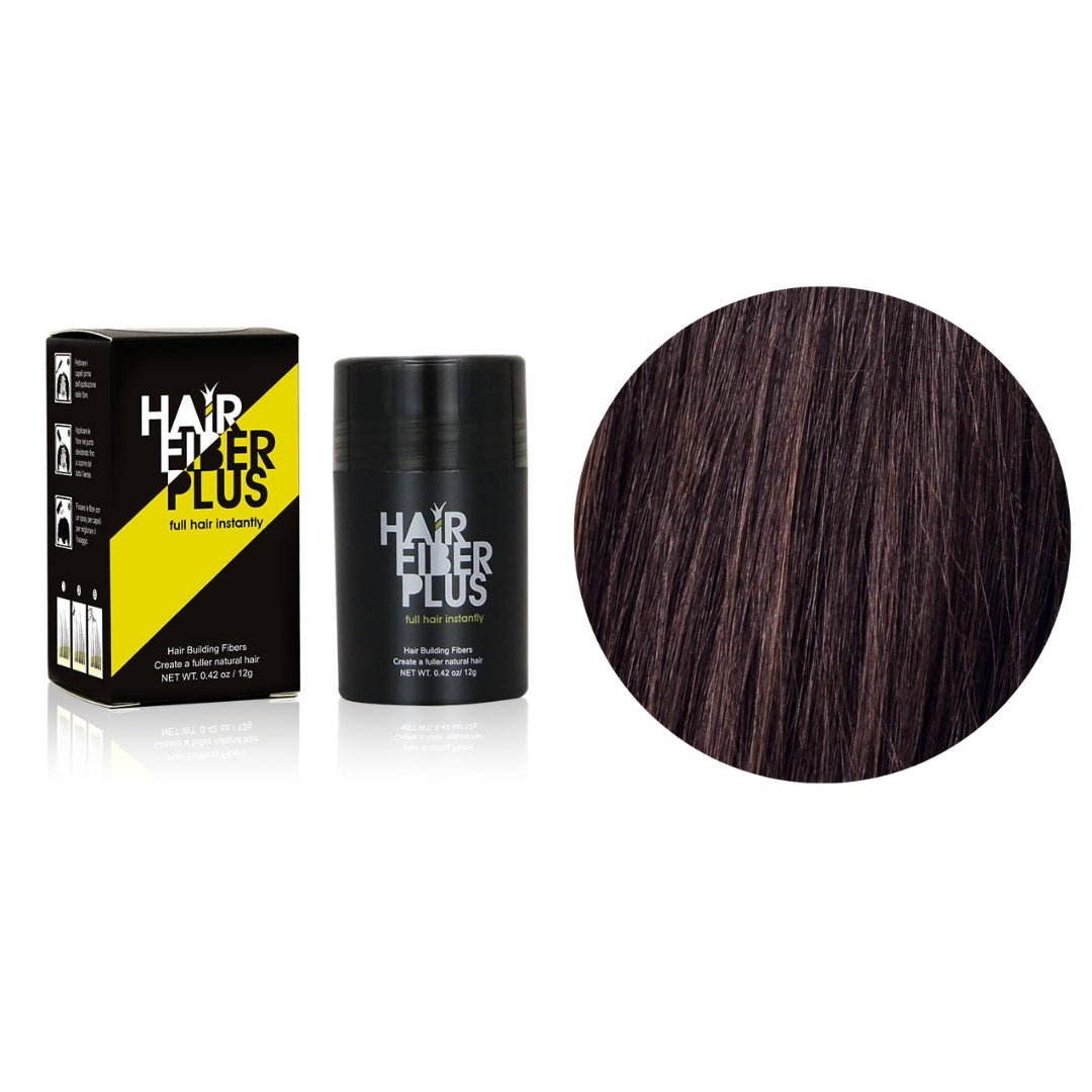 Fibre copri Calvizie da 12gr  | Castano Scuro | 30 Giorni di applicazioni - HairFiberPlus