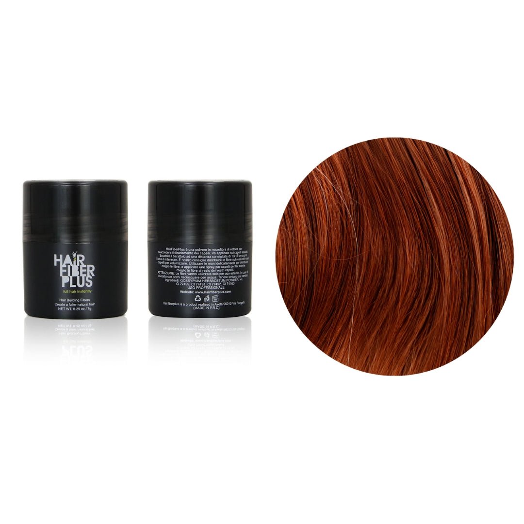 Fibre copri Calvizie da 7gr | Castano Dorato | 15 Giorni Applicazione - HairFiberPlus