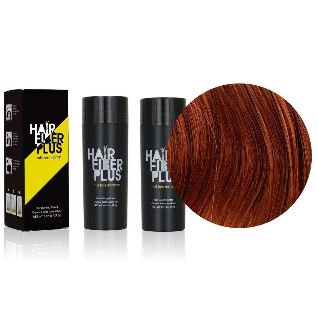 2 Fibre copri Calvizie da 27.5gr | Castano Dorato - HairFiberPlus