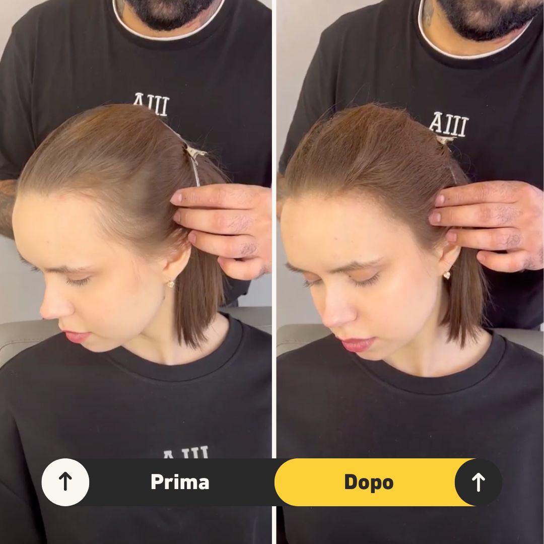 2 Fibre copri Calvizie da 27.5gr | Castano Medio - HairFiberPlus