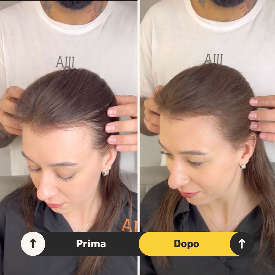 FullKit Fibre 27.5gr + Spruzzino precisione + Fissante Spray | Castano Medio - HairFiberPlus