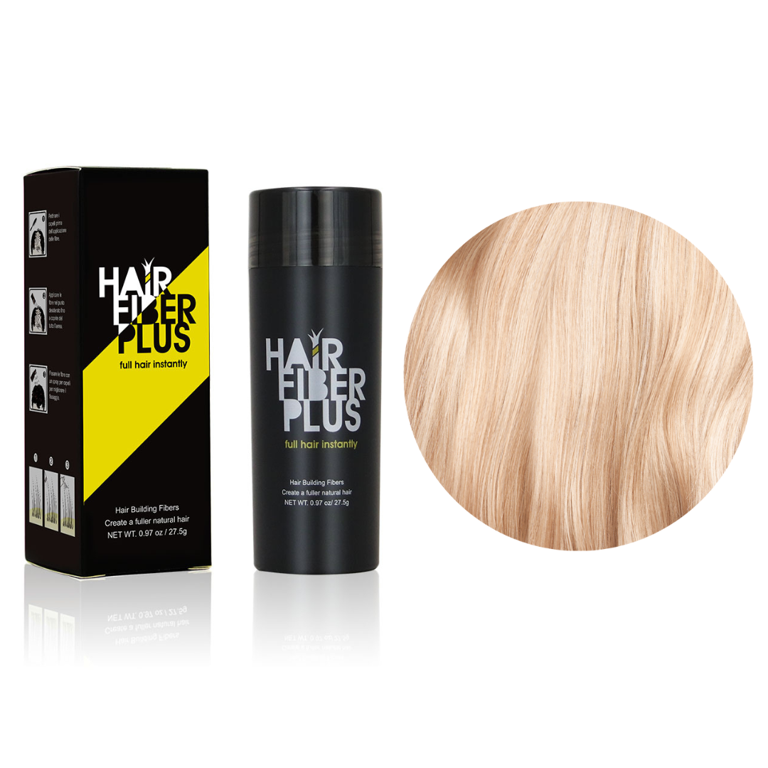 Baldness cover fibers 27.5gr | Medium Blonde | 60 Days of Applications