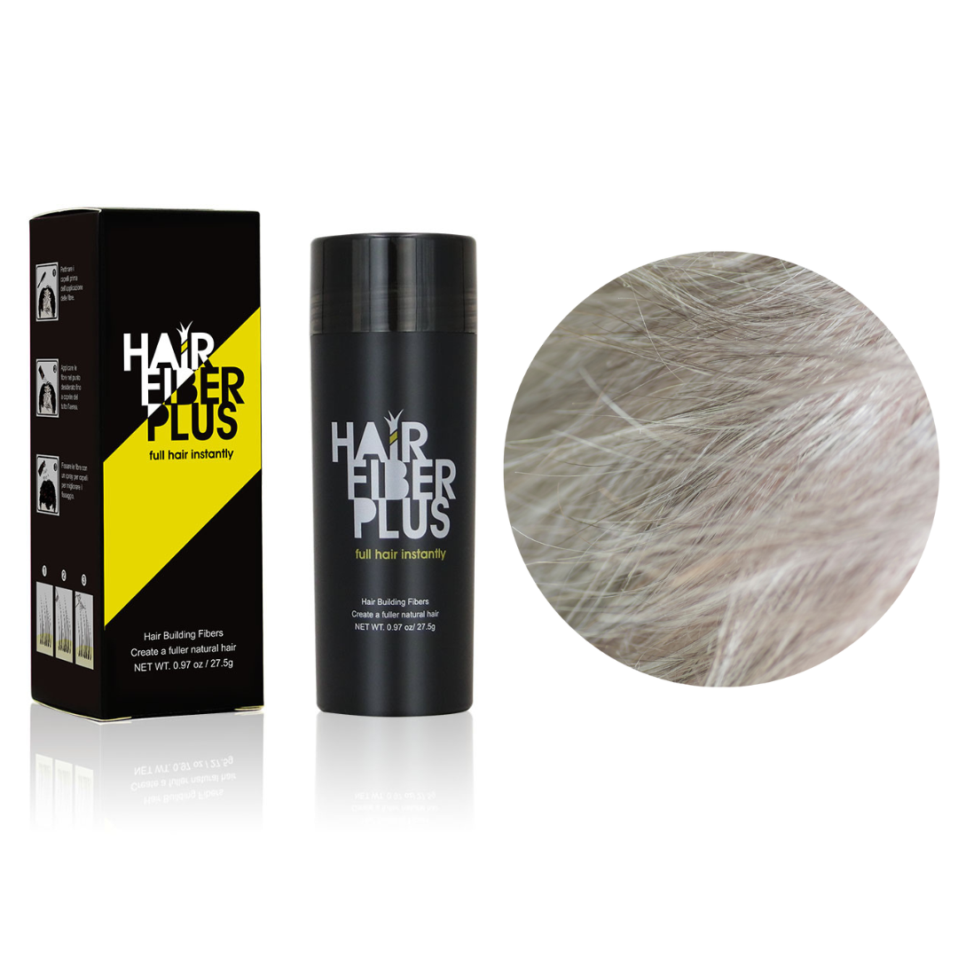 Baldness cover fibers 27.5gr | Gray | 60 Days of Applications