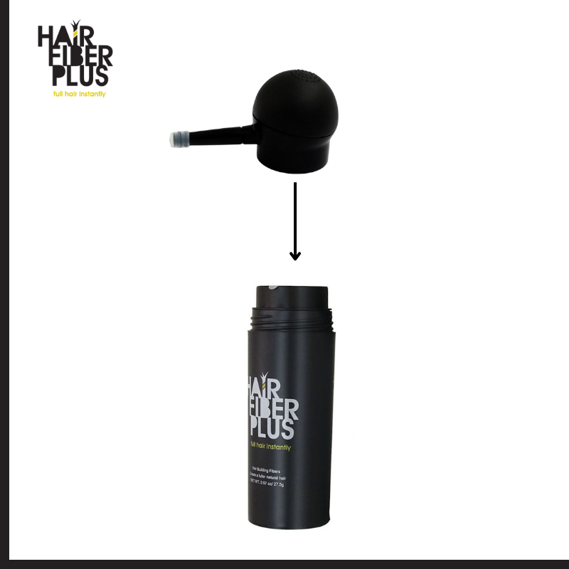 Spruzzino di precisione per flacone da 12g e 27g Hairfiberplus - HairFiberPlus