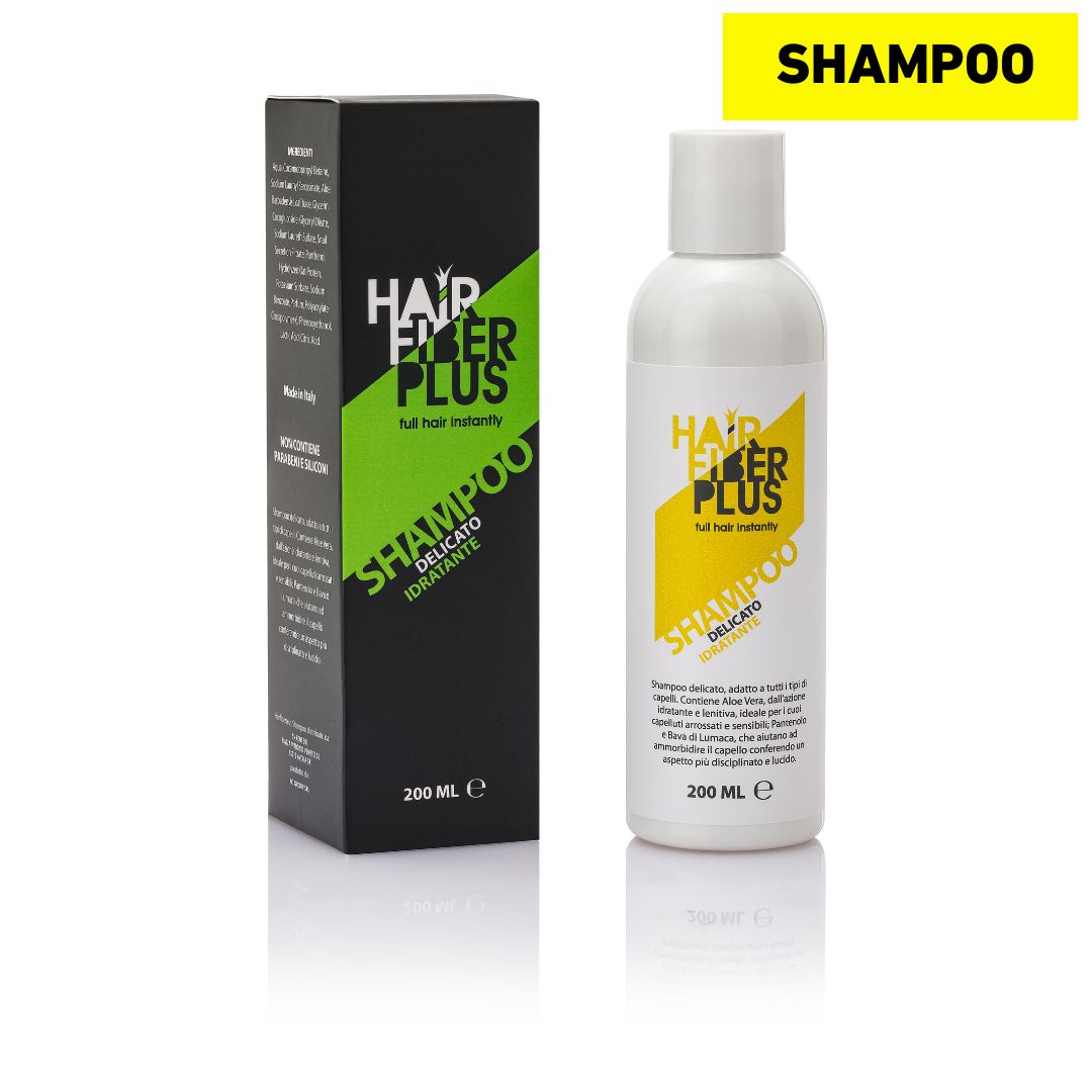 Shampoo Delicato Pro-Fibre | Lava senza Indebolire i Capelli - HairFiberPlus